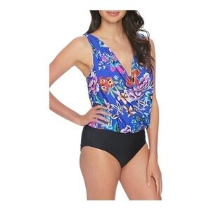 𝅺athena BLOUSON MAILLOT one piece swimsuit